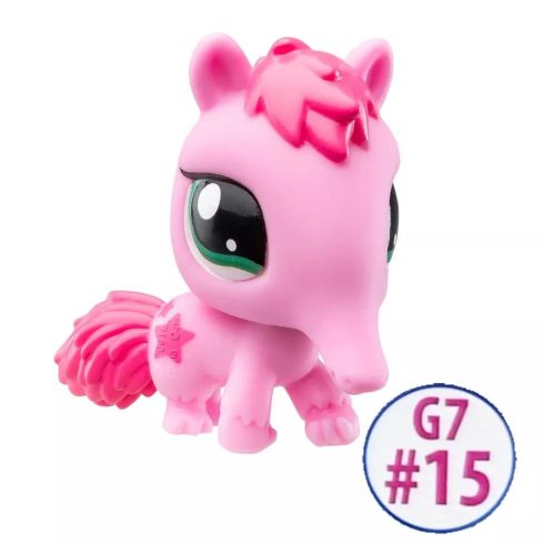 Hasbro Littlest Pet Shop Rózsaszín hangyász Játékfigura G7 #15