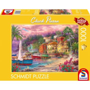   Schmidt Spiele Chuck Pinson: Tengerparti varázslat 1000 darabos puzzle
