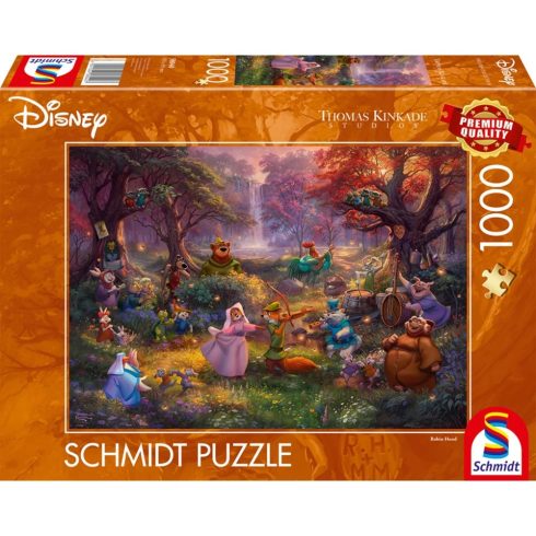 Schmidt Spiele Disney - Robin Hood 1000 darabos puzzle