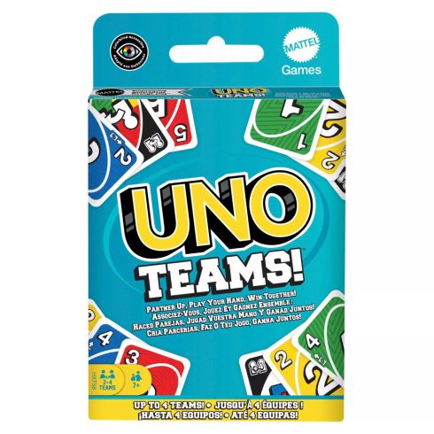Mattel UNO Teams Szórakoztató Kártyajáték