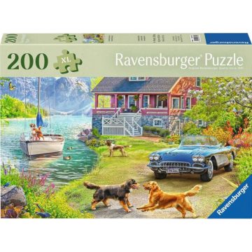Ravensburger Tóparti nyaraló 200 darabos puzzle