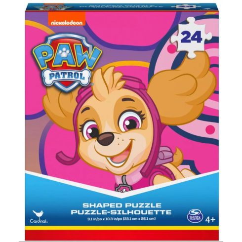 Mancs Őrjárat: Skye alakú puzzle - 24 darabos