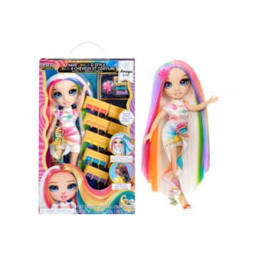   MGA Entertainment Rainbow High Hair Chalk & Style Játékszett Amaya babával