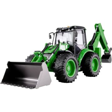   Amewi G1401E RTR Távirányítós kotró-rakodó autó LED fénnyel 1:14 - Zöld