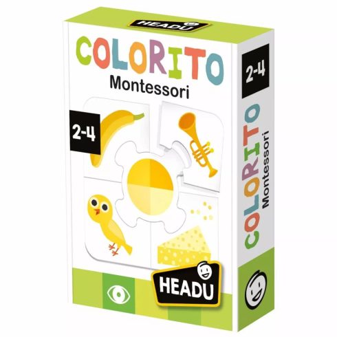 Headu Formák és színek Montessori fejlesztő kirakó