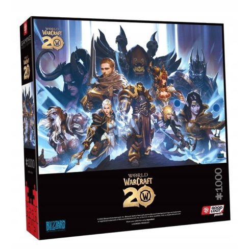 Good Loot Gaming - World of Warcraft 20. évfordulós 1000 darabos puzzle