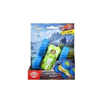   Dickie Toys Monster Flippy átfordulós járgány 10 cm - Többféle