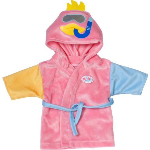 Zapf Creation BABY born® Kacsa mintás színes fürdőköpeny - 43cm