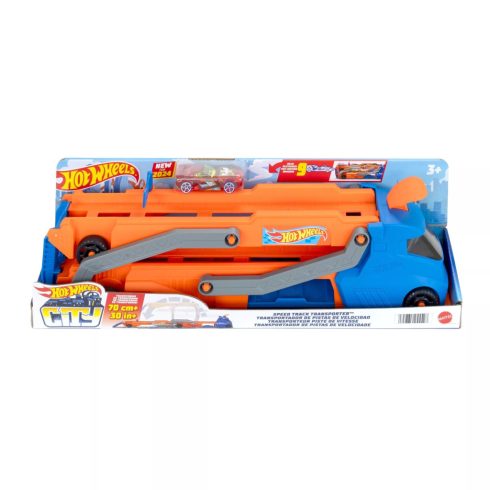 Mattel Hot Wheels Autó szállító 8 db kisautóval 1:64