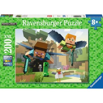 Ravensburger Minecraft Állati kalandok 200 darabos puzzle