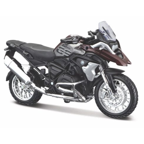 Maisto BMW R 1200 GS 2017 Fém motor modell állvánnyal 1:18