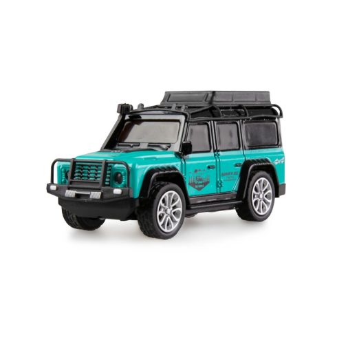 Amewi RC Die Cast RTR 2,4GHz Távirányítós terepjáró LED fénnyel 1:64 - Kék