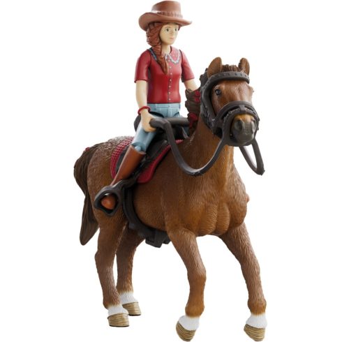 Schleich 42711 Horse Club Hannah & Cayenne figura