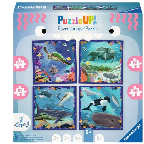 Ravensburger Puzzle UP! Tengeri állatok 307 darabos puzzle