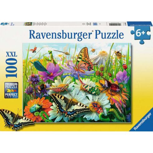 Ravensburger A rovarok csodálatos világa 100 darabos puzzle