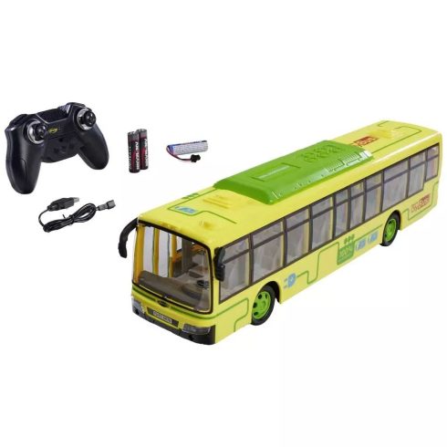 Carson Távirányítós Elektromos városi busz 38 cm - Sárga