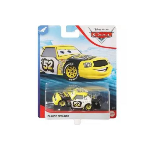 Mattel Verdák 3 Claude Scruggs kisautó - Sárga