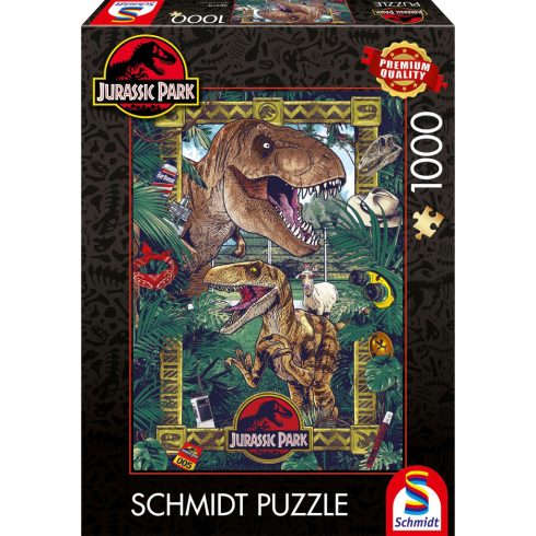 Schmidt Spiele Jurassic Park - A dinoszauruszok kora 1000 darabos puzzle