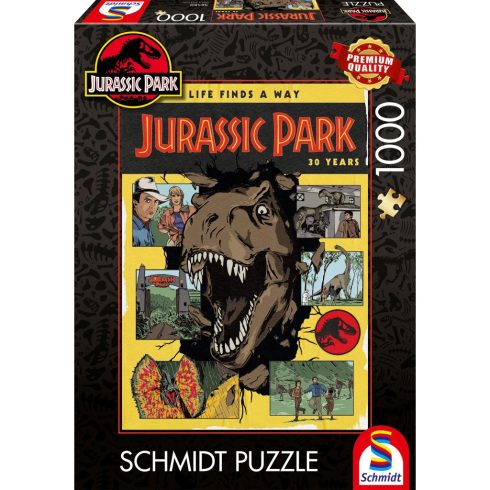 Schmidt Spiele Jurassic Park - Az élet utat tör magának 1000 darabos puzzle