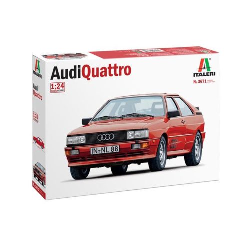 Italeri Audi Quattro autó makett 1:24