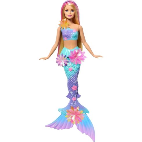 Mattel Barbie Flower Magic szőke hajú sellő Barbie baba
