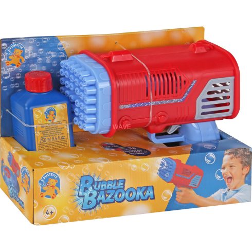 Pustefix Bazooka Buborékfújó pisztoly LED fénnyel 250ml