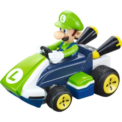 Carrera 2,4GHz Mario Kart Mini RC Távirányítós autó figurával - Luigi
