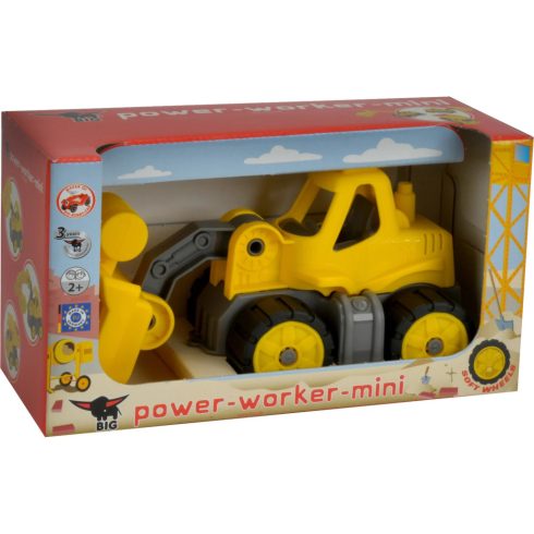 BIG Power Worker Mini Rakodógép - Sárga