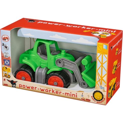 BIG Power Worker Mini Traktor - Zöld