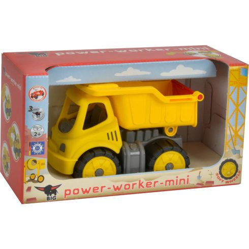 BIG Power Worker Mini Dömper játékautó - Sárga