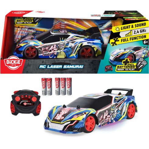 Dickie Toys RC Laser Samurai Távirányítós autó