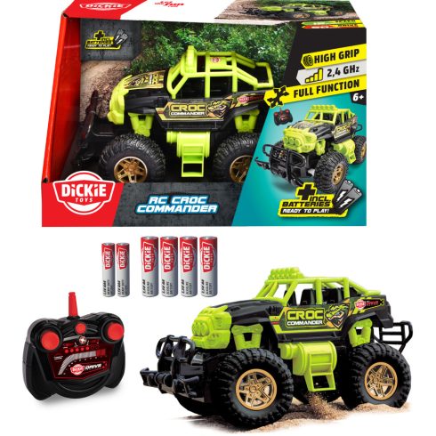 Dickie Toys RC távirányítós krokodilparancsnok 1:18