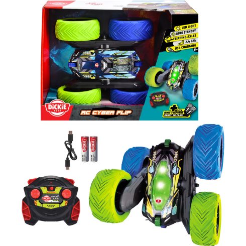 Dickie Toys RC Cyber Flip Távirányítós autó 1:18