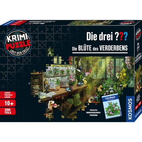 Kosmos Bűnügyi Rejtvény A Három Nyomozó - A Végzet Virágzása 300 darabos puzzle