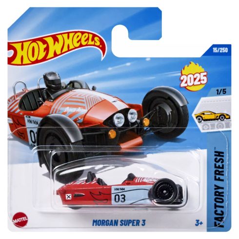 Mattel Hot Wheels Factory Fresh Morgan Super 3 kisautó 1:64