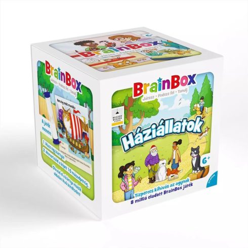 Brainbox Háziállatok Szórakoztató és oktató társasjáték