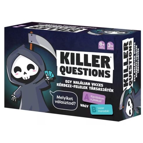 Killer Questions Halálian vicces Party társasjáték