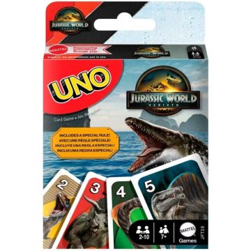 Mattel UNO Jurassic World 2025 családi kártyajáték