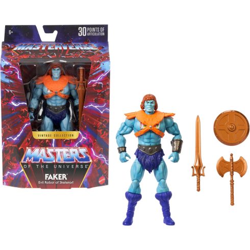 Mattel JBP94 Masters of the Universe Masterverse Vintage Collection Faker figura