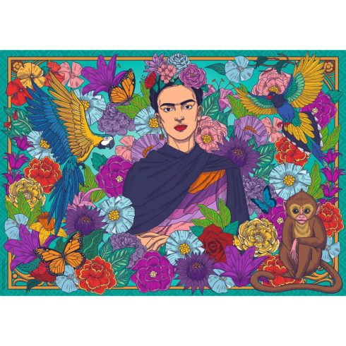 Ravensburger Frida Kahlo paradicsoma 1000 darabos puzzle