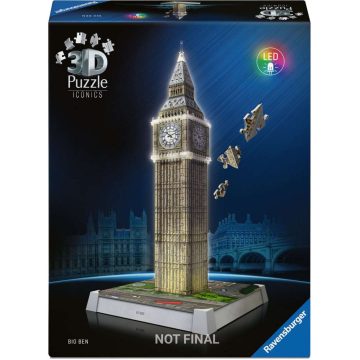 Ravensburger Világító Big Ben 216 darabos 3D puzzle