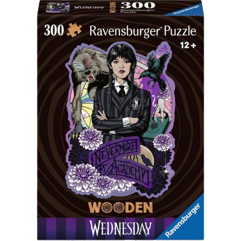 Ravensburger Wooden Puzzle - Wednesday 300 darabos puzzle