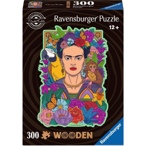 Ravensburger Wooden Puzzle - Frida Kahlo 300 darabos puzzle