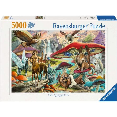 Ravensburger Gombák és mítoszok 5000 darabos puzzle