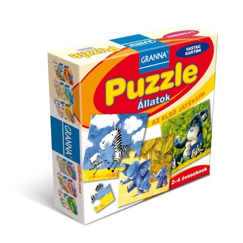 Granna Az első játékaim Puzzle - Állatok