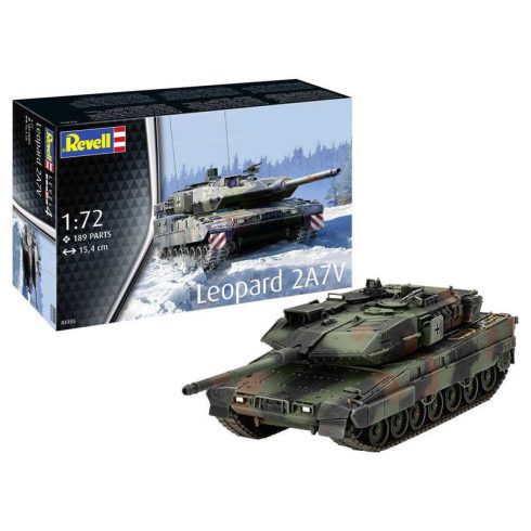 Revell Leopard 2A7V 1:72 makett harcjármű (03355)