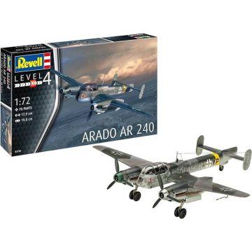 Revell Arado AR-240 1:72 makett repülő (03798)