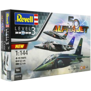   Revell 50th Anniversary Alpha Jet makett repülő 1:144 (03810)