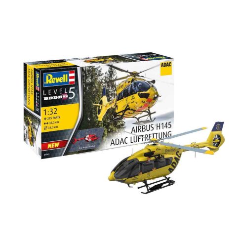 Revell H145 ADAC/REGA 1.32 makett helikopter 1:32 (04969)