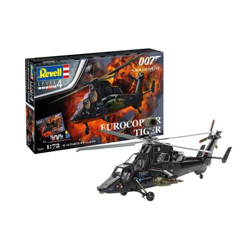Revell Gift Set - Eurocopter Tiger - James Bond 007 GoldenEye 1:72 (05654)